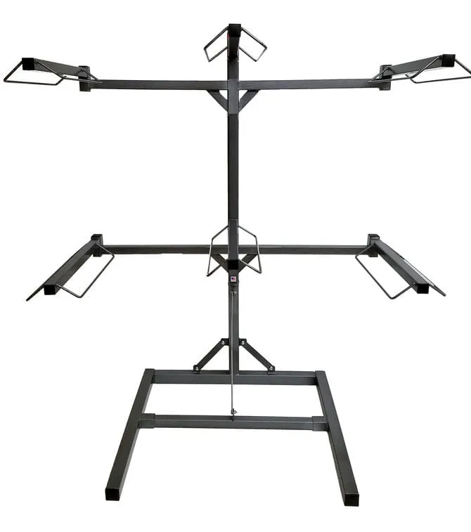 6 Arm Horseman Free Standing Saddle Rack