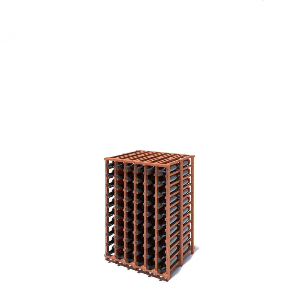 6 Column - 120 Bottle Double Deep Base Wine Rack