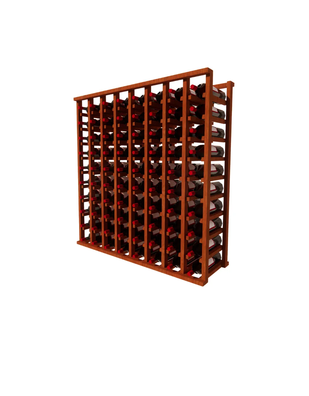 8 Column - 80 Bottle 38.25in Upper Rack