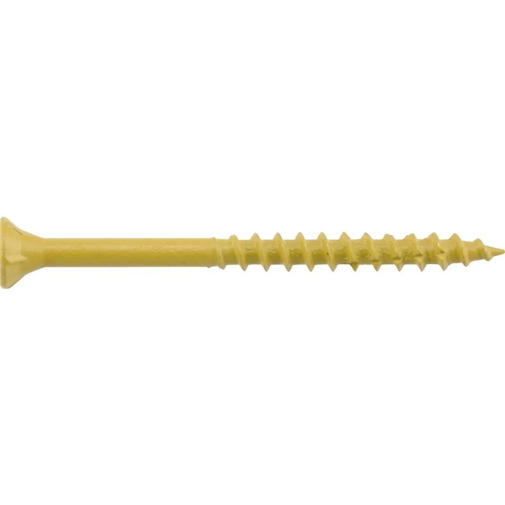 #9 x 3 in. Star Flat-Head Wood Deck Screw 5 lbs.-Box (365-Piece)