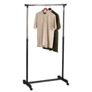 Adjustable Rolling Garment Rack