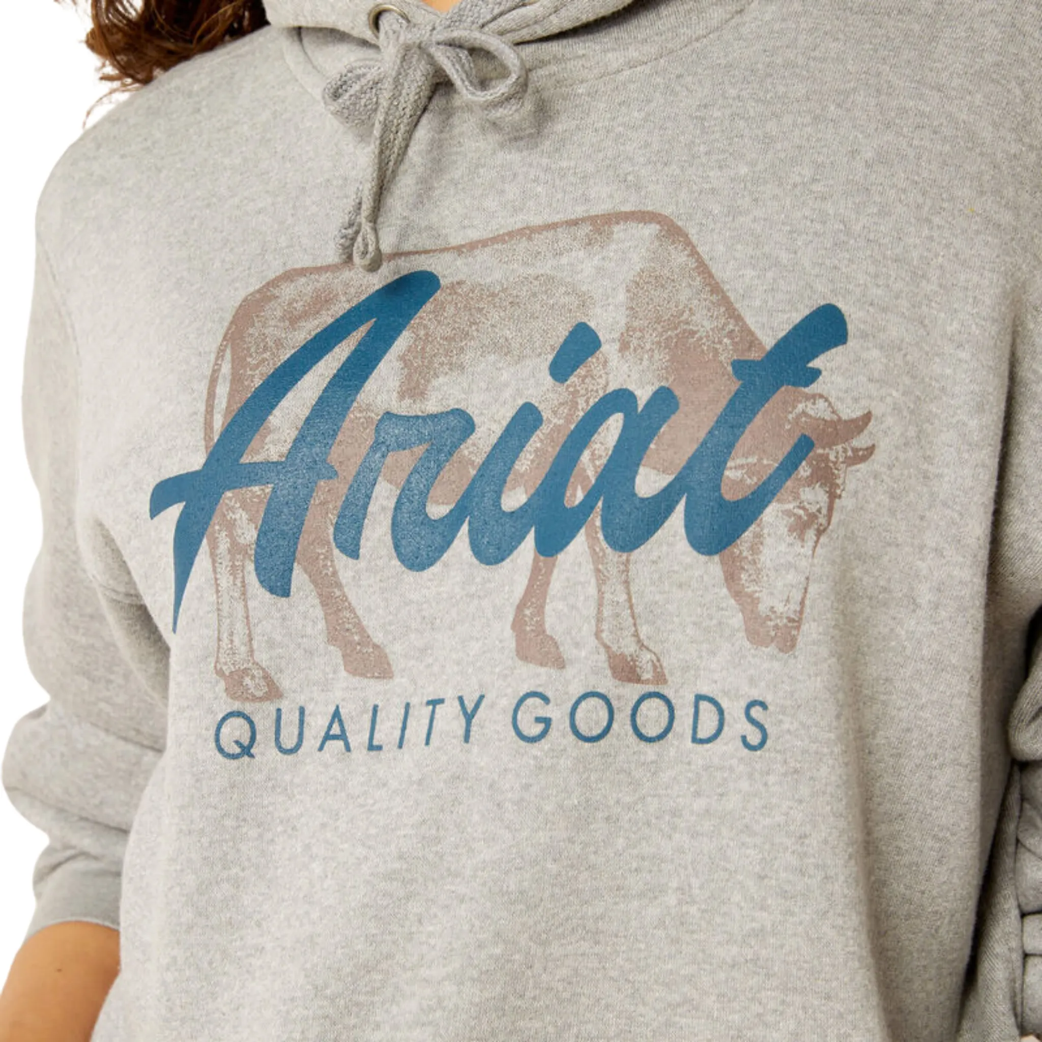 ARIAT WOMEN'S REAL GRAZING HOODIE - 10046454