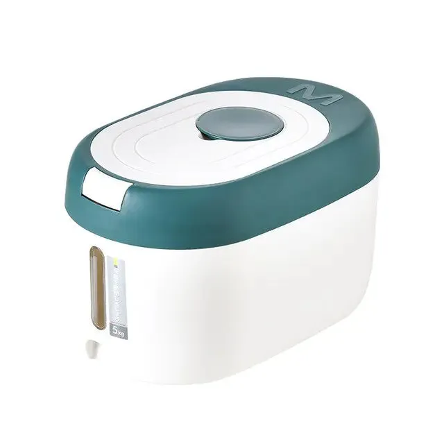 Automatic Food Storage Bin - Moisture-Proof Grain and Flour Container