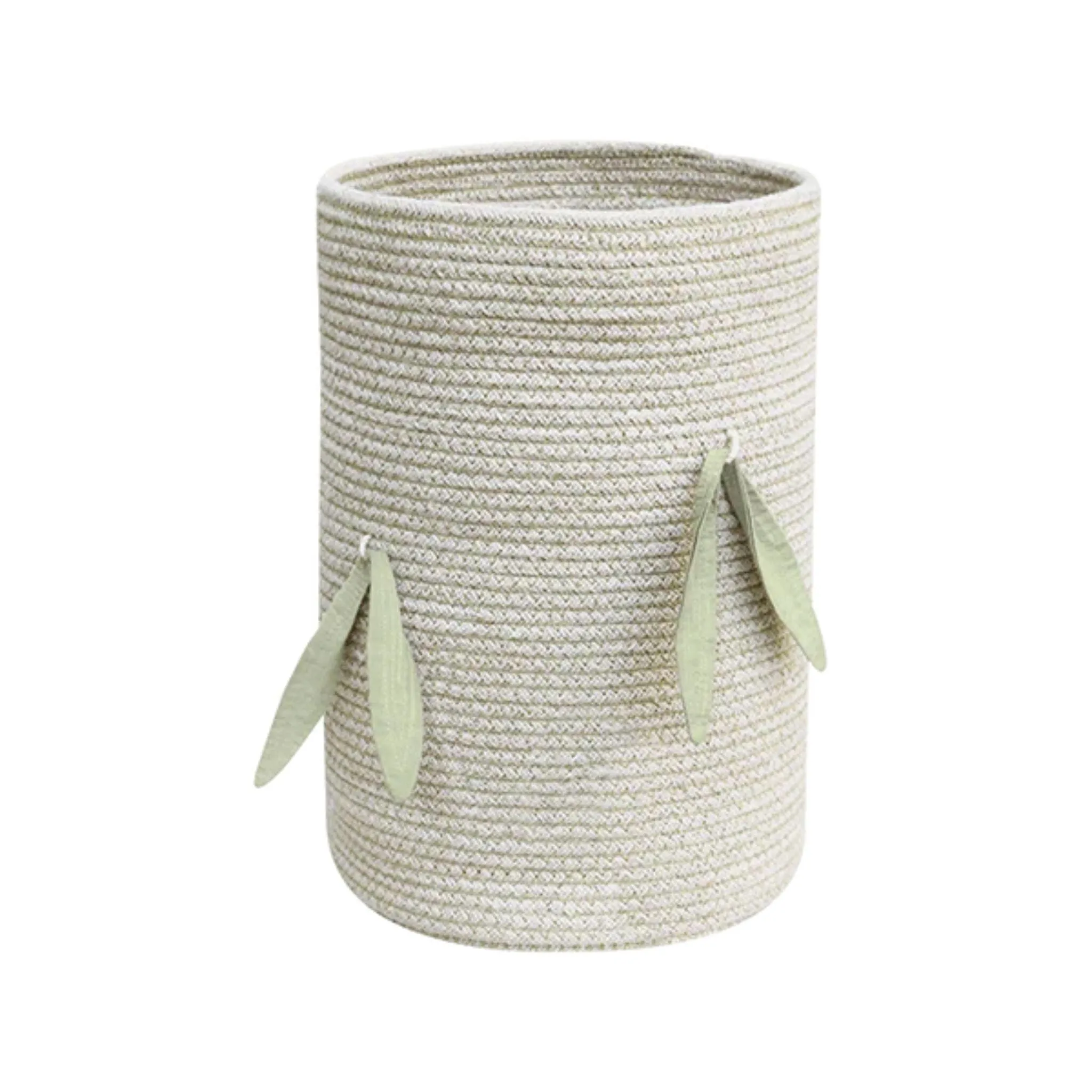 Basket Bamboo Cane | Olive