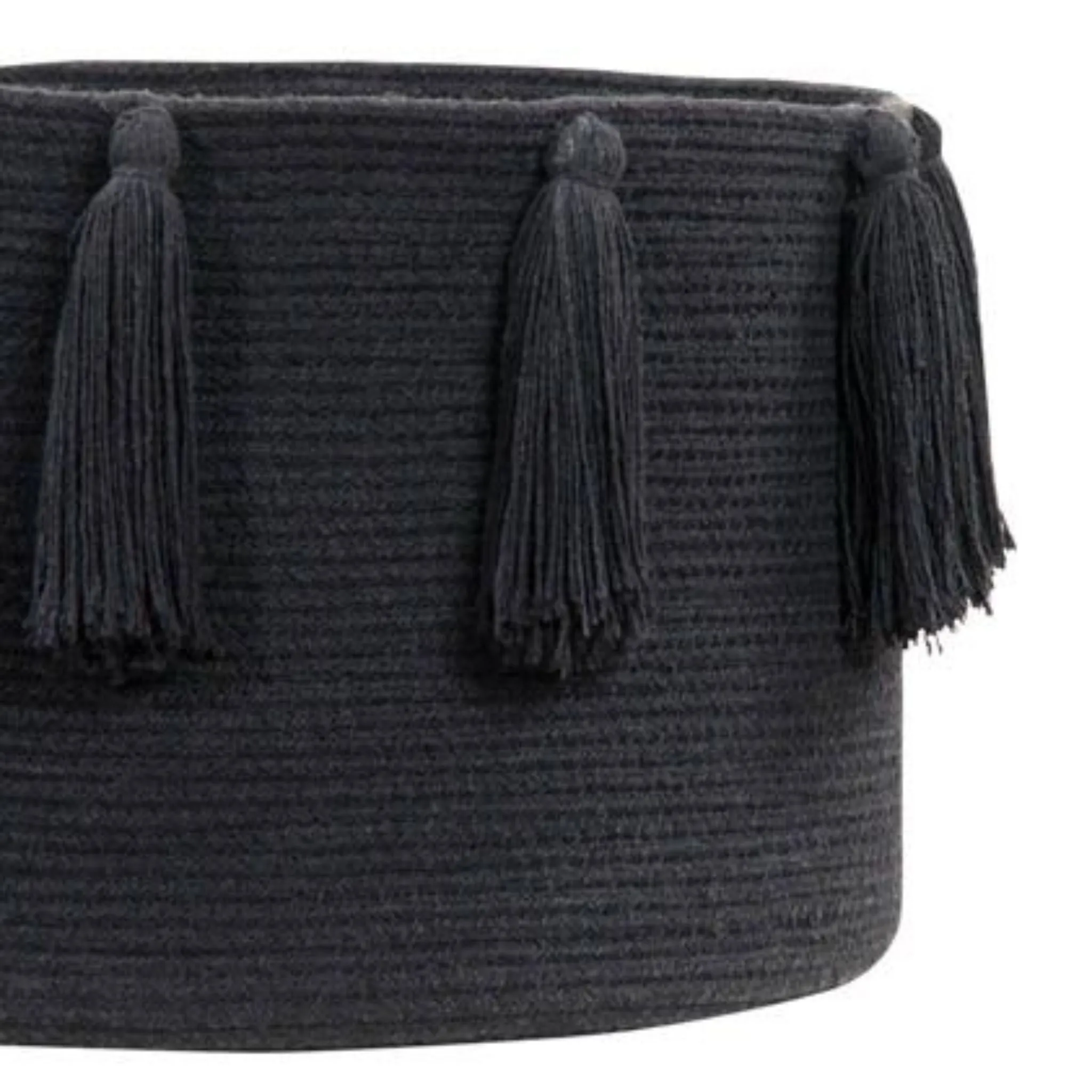 Basket Tassels - Black