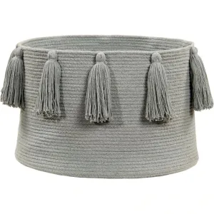 Basket Tassels | Light Grey