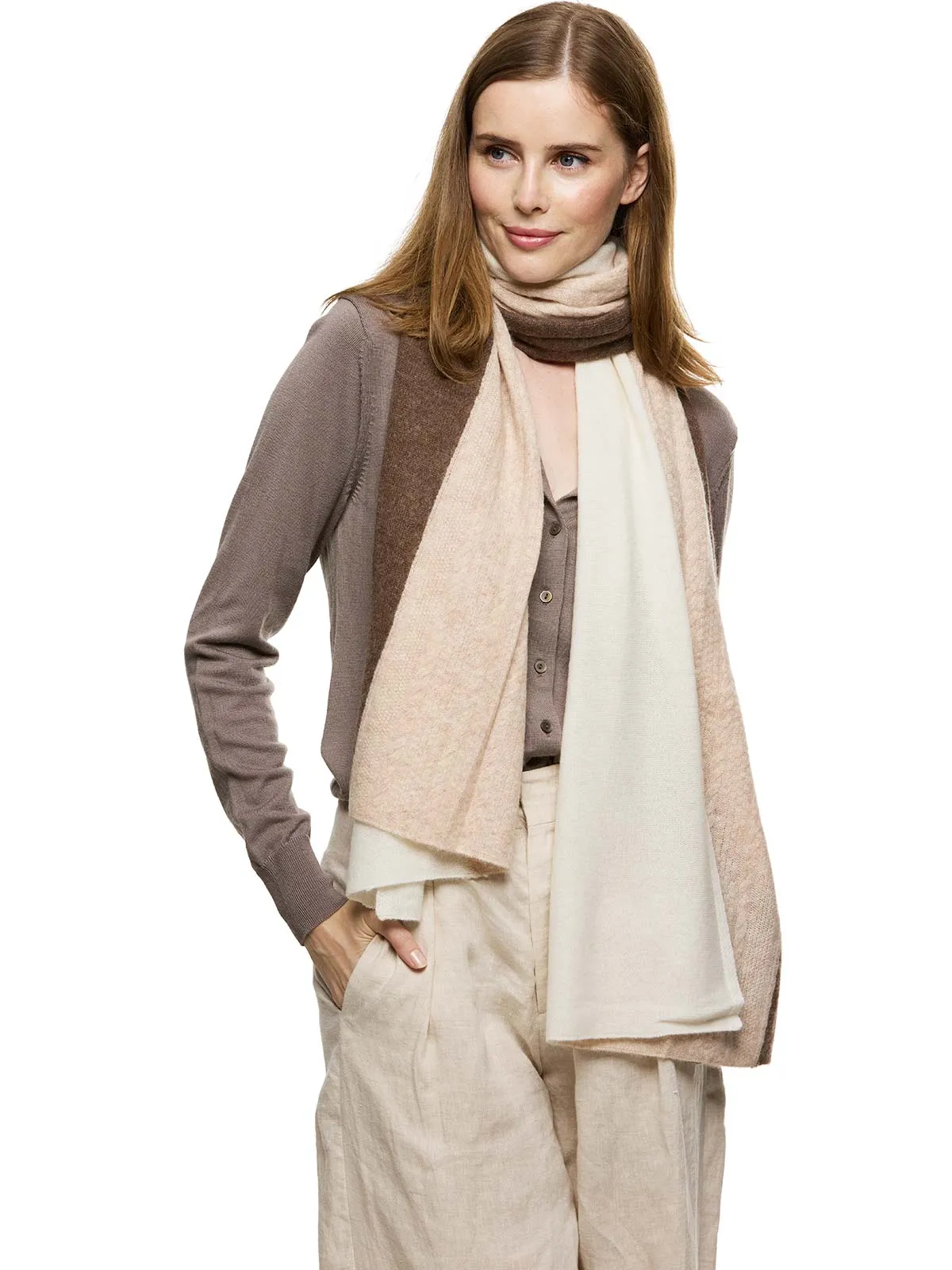 Cappuccino Cashmere Wrap