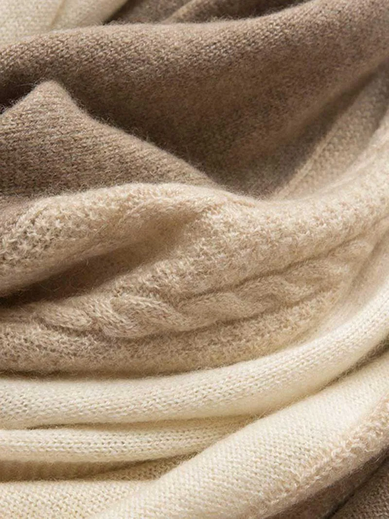 Cappuccino Cashmere Wrap