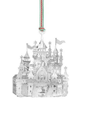 Castle Christmas Tree Decoration