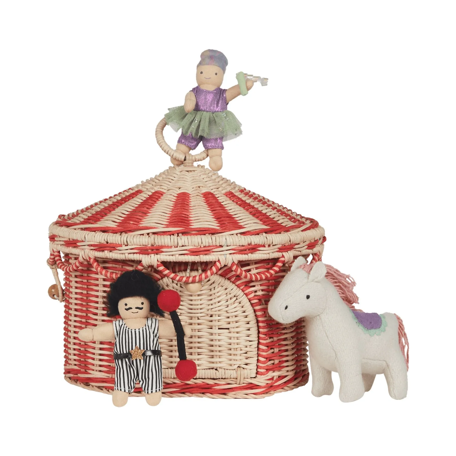 Circus Tent Basket