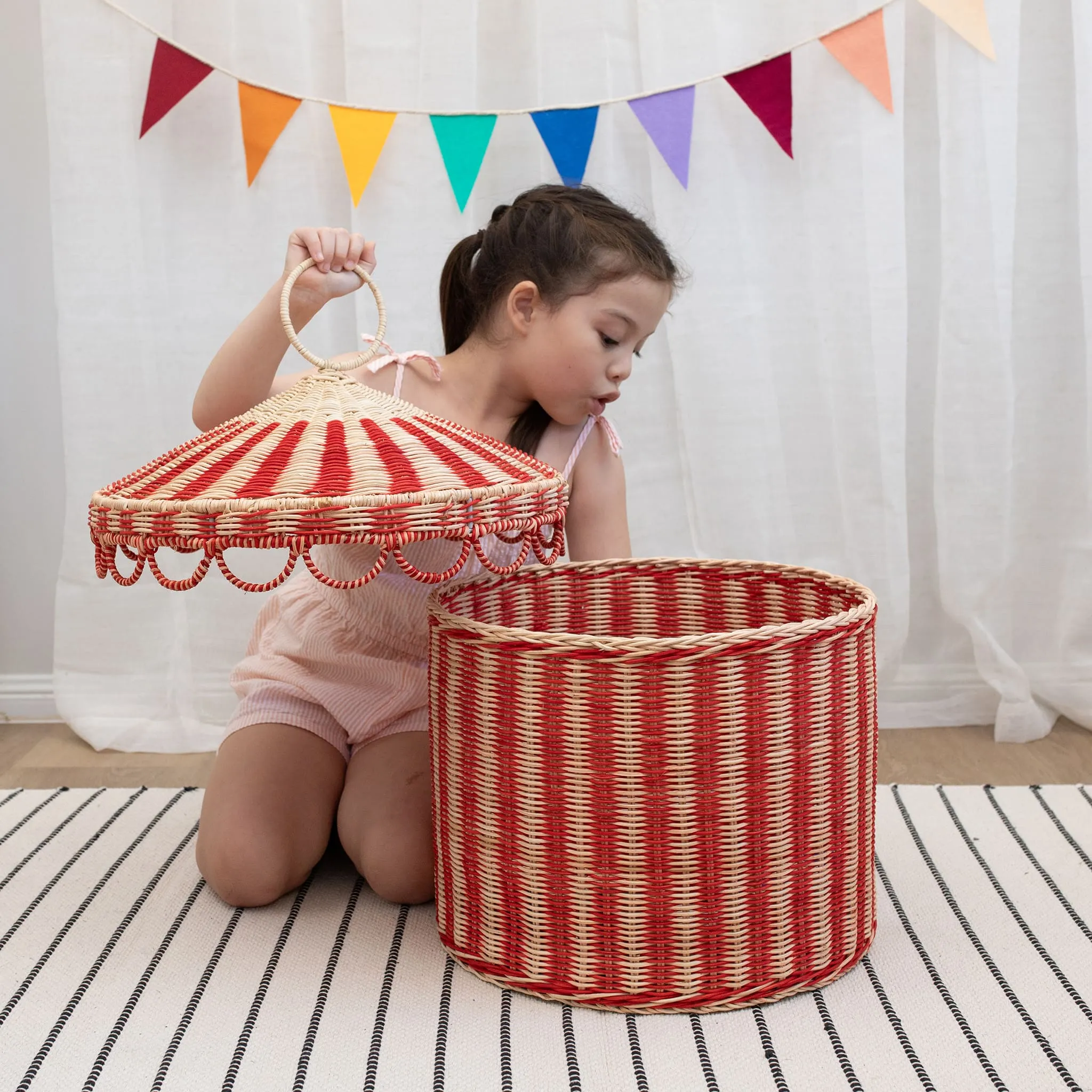 Circus Tent - Toy Basket