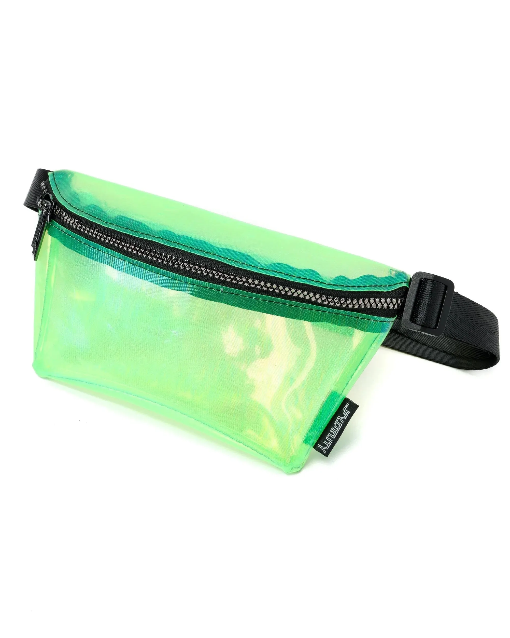 Clear Bubble Lime UltraSlim Fanny Pack