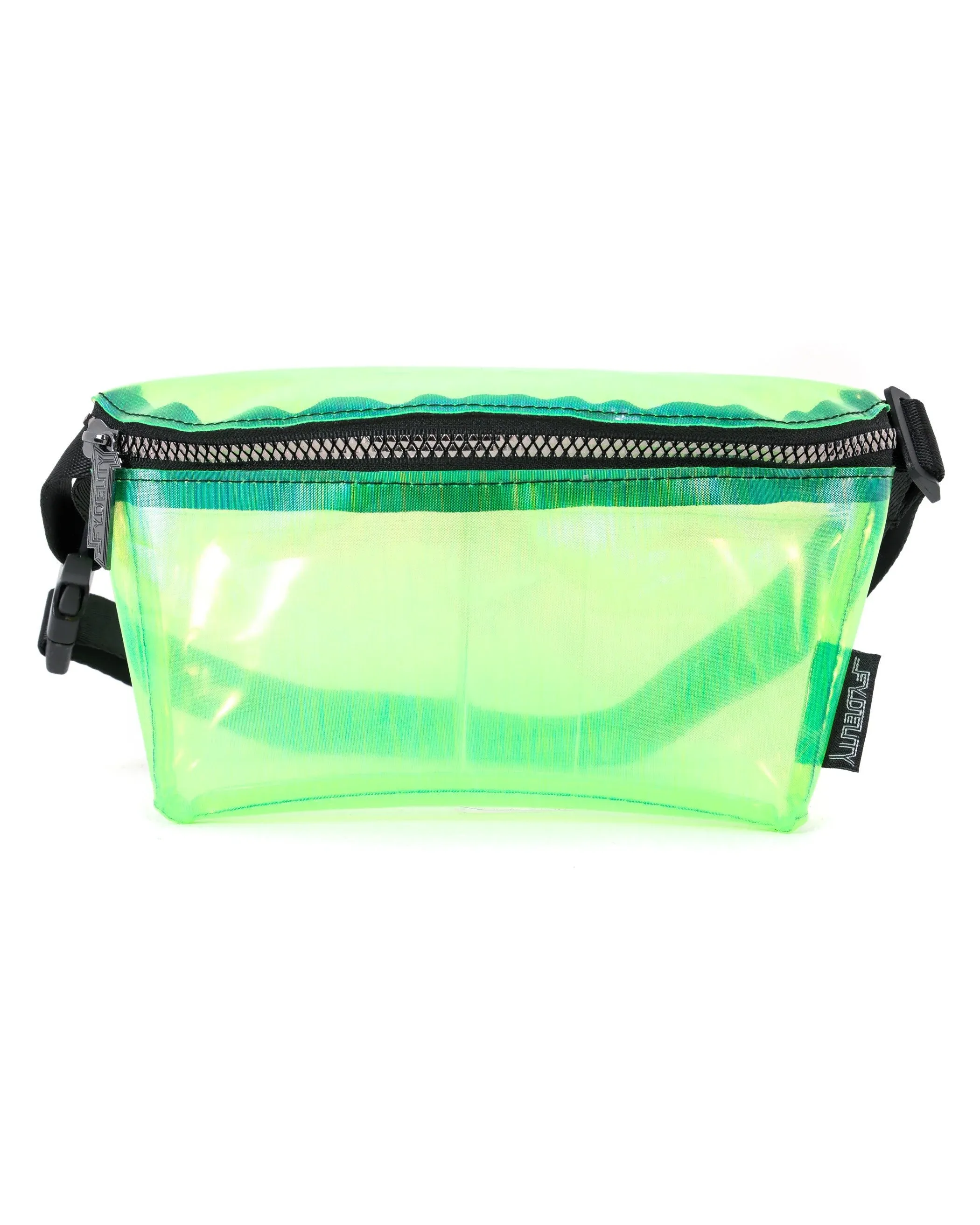 Clear Bubble Lime UltraSlim Fanny Pack