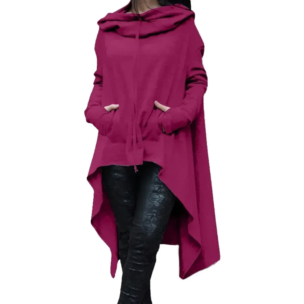 Cloak Style Women's Hoodie: Stylish and casual everyday fashion