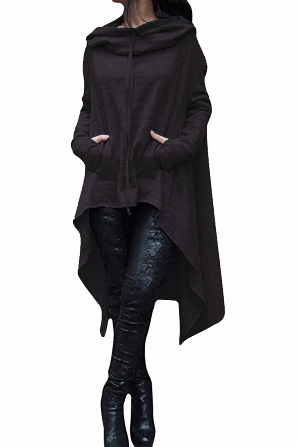 Cloak Style Women's Hoodie: Stylish and casual everyday fashion