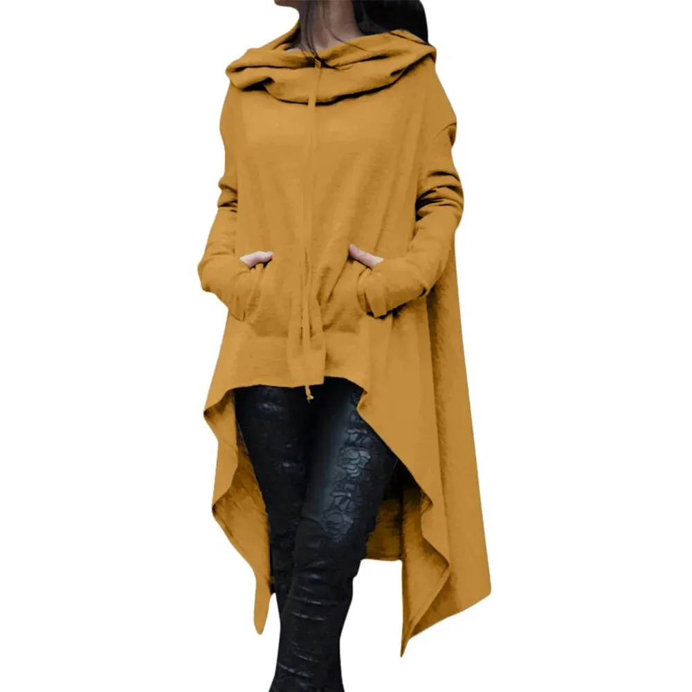 Cloak Style Women's Hoodie: Stylish and casual everyday fashion