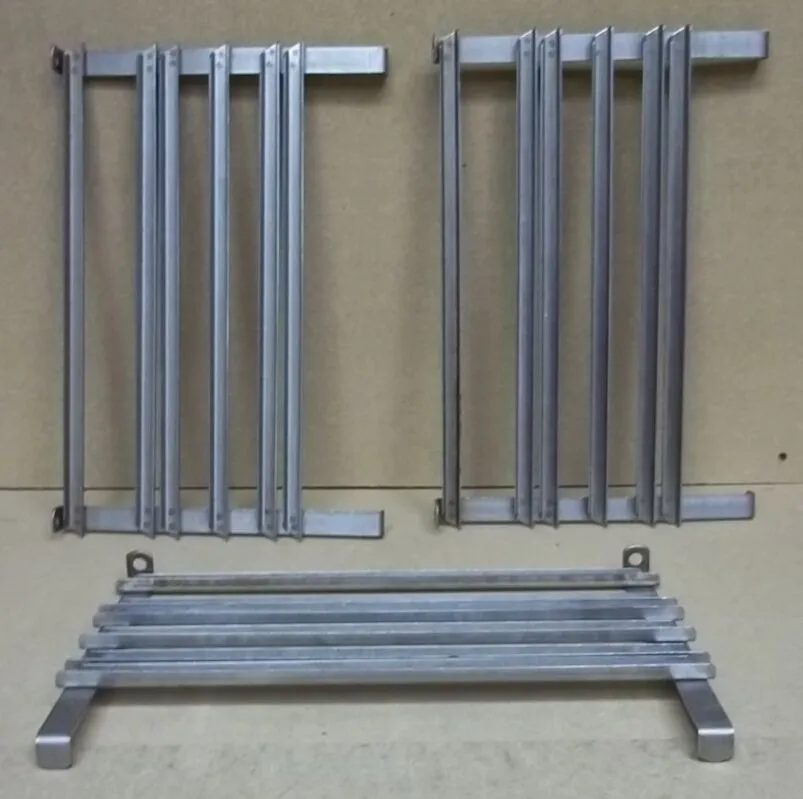 Commercial Grade Pan Racks 20in x 13in Lot of 3 Industrial Strength Stainless Steel -- Used