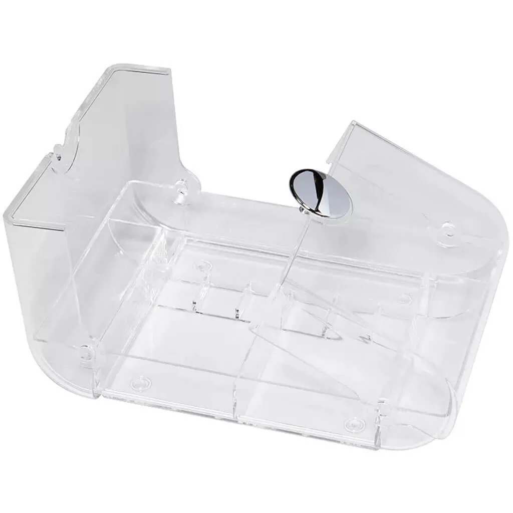 Compact Acrylic Cosmetic Organizer, Clear