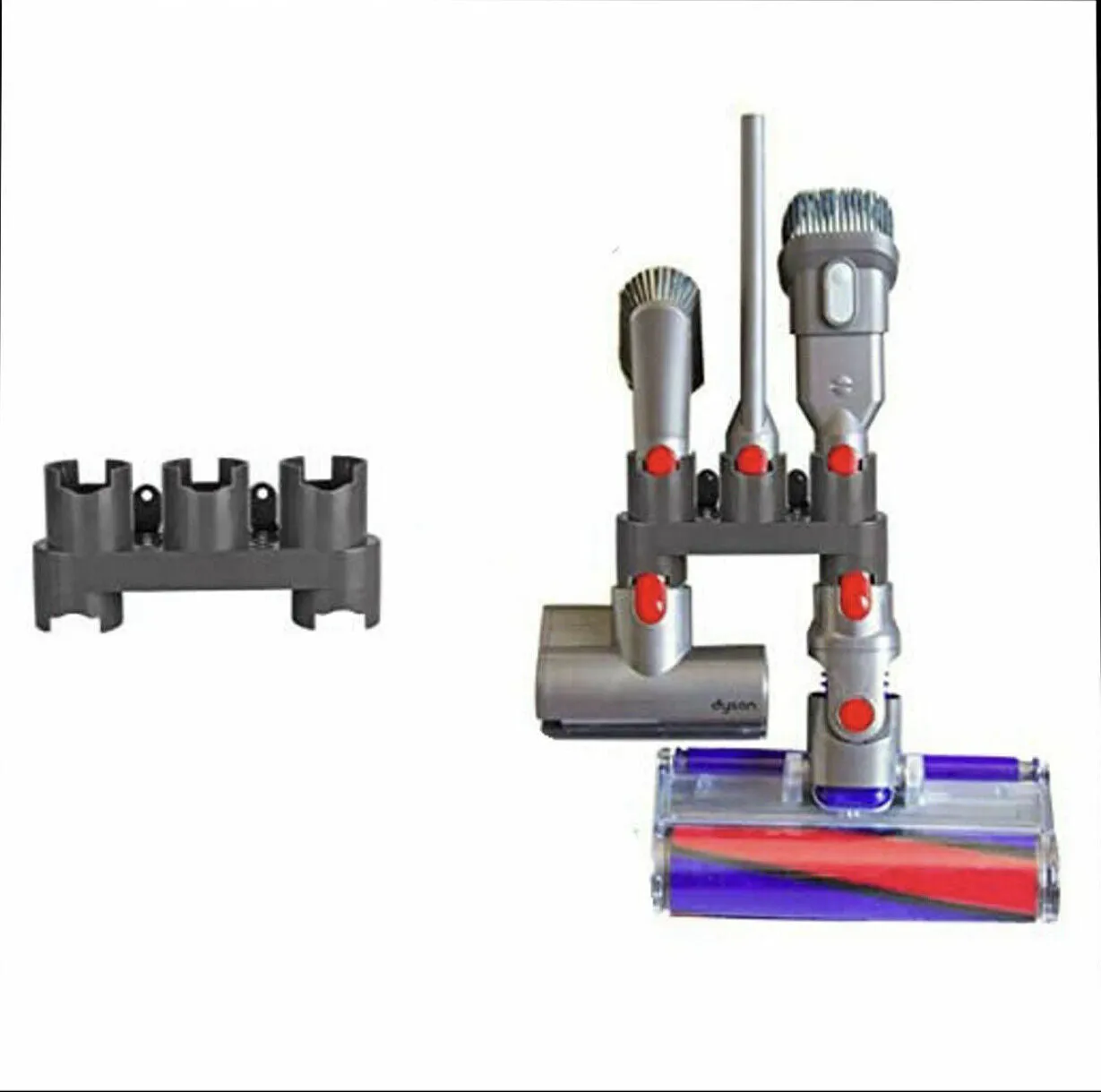 Compatible Wall Mount Bracket for Dyson V8 Cordless Vacuum Cleaner Accessory Tool Holder