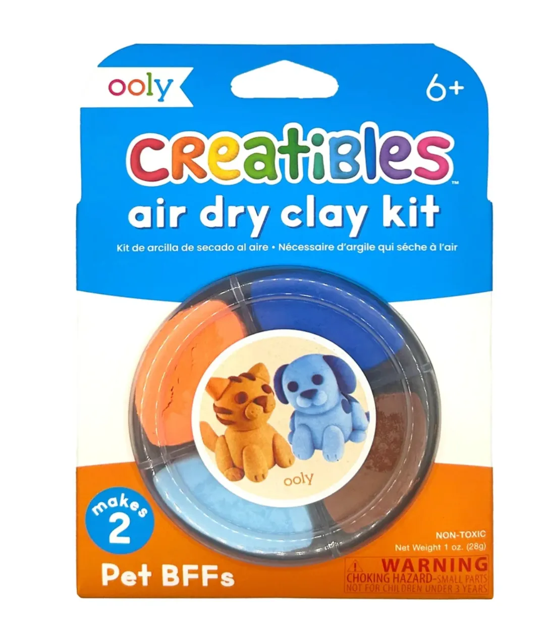 Creatibles Mini Air Dry Clay Kit - Pet BFFs