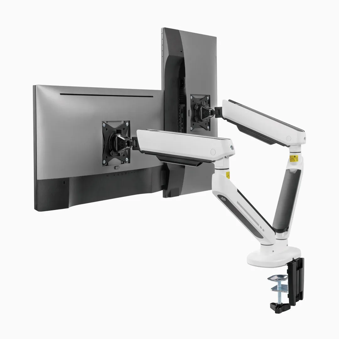 Desky Dual LED Monitor Arm