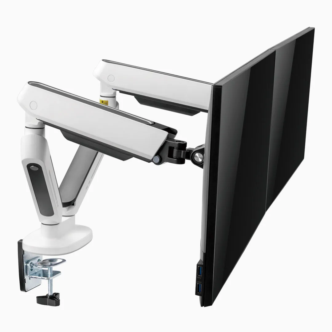 Desky Dual LED Monitor Arm