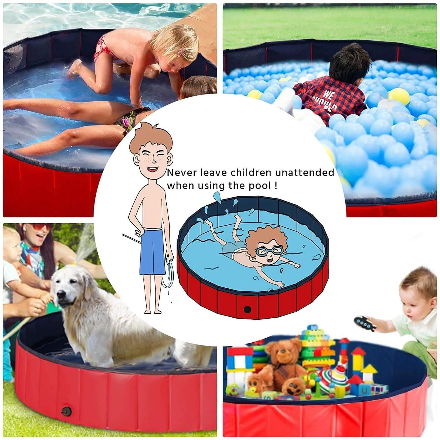 Dog Pet Swimming Pool