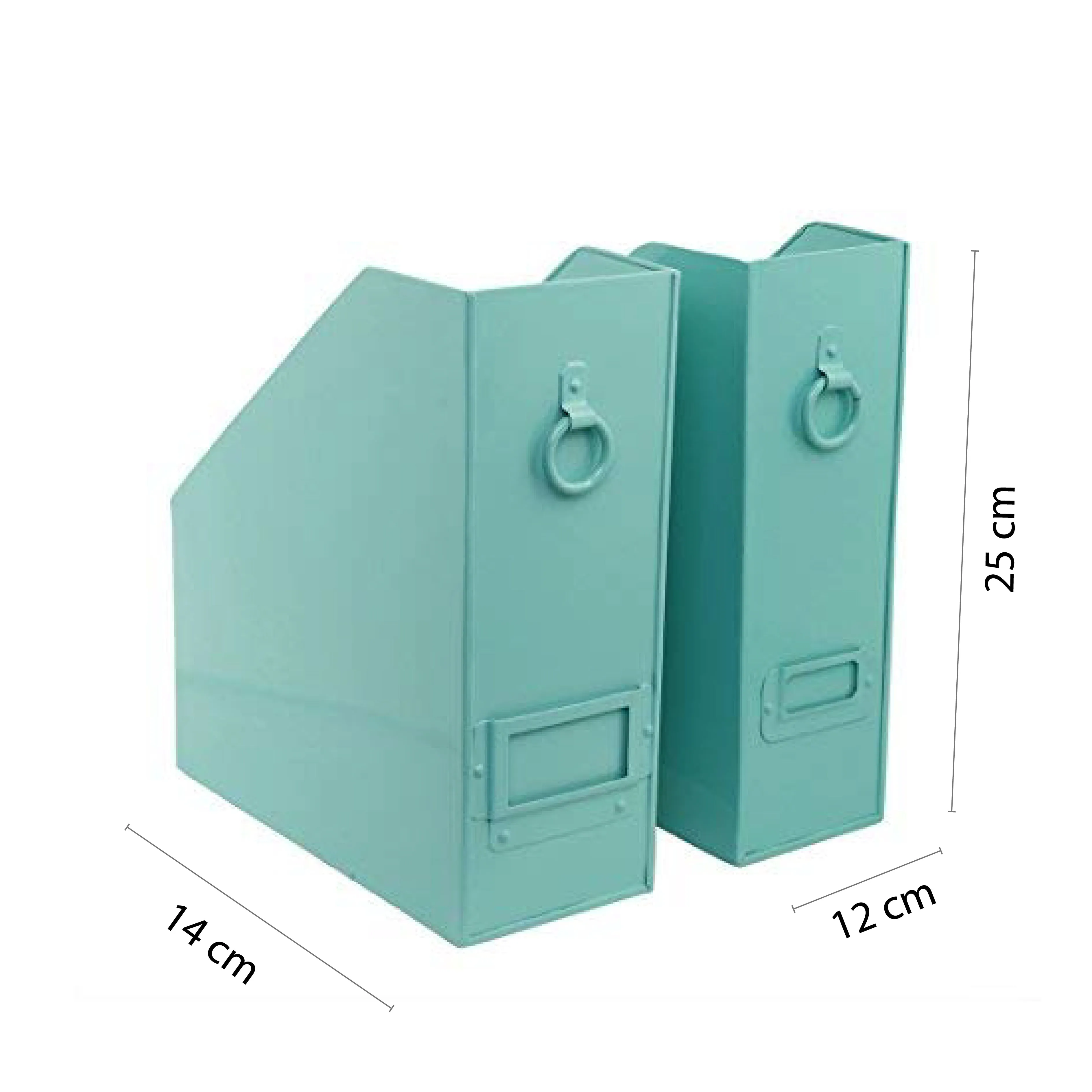 Elan Method File & Magazine Holder, Set of 2