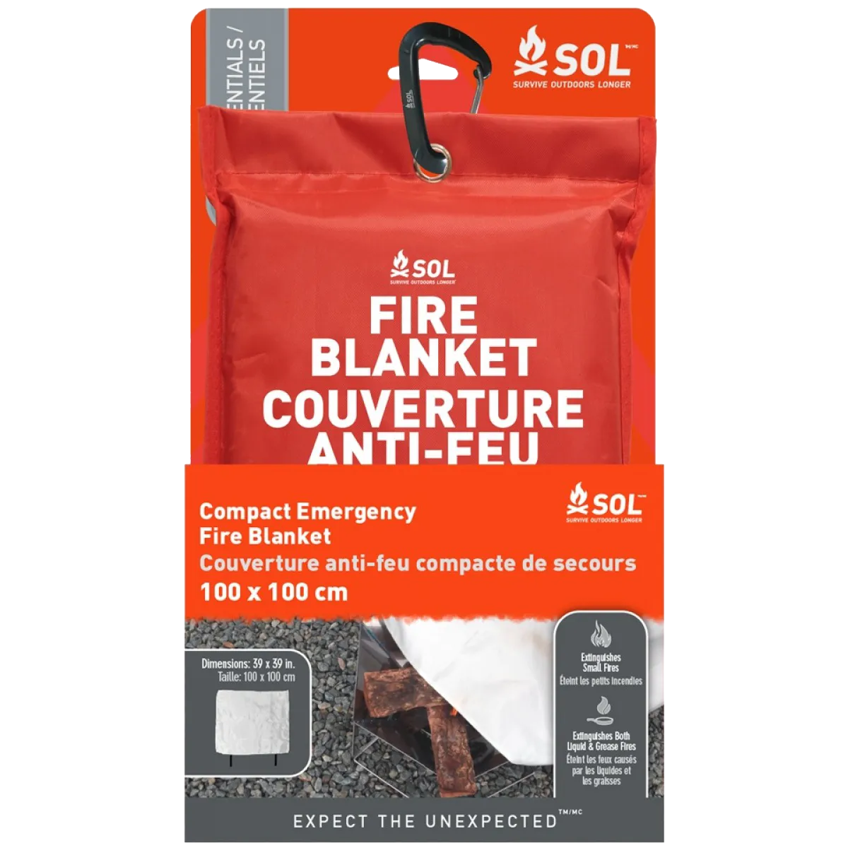 Emergency Fire Blanket Compact