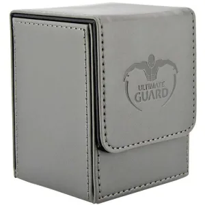 Flip Deck Case 100  Leatherette- Grey