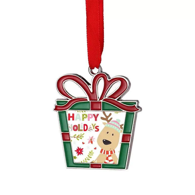 FREE GIFT | Gift shaped Sublimation Ornament