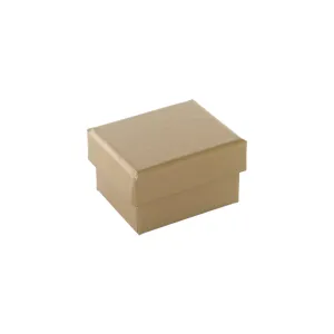 Golden Cream Ring Box