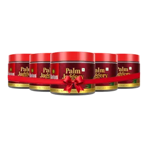 Gulas Palm Jaggery Powder, Set of 5 Pet,Total-850G