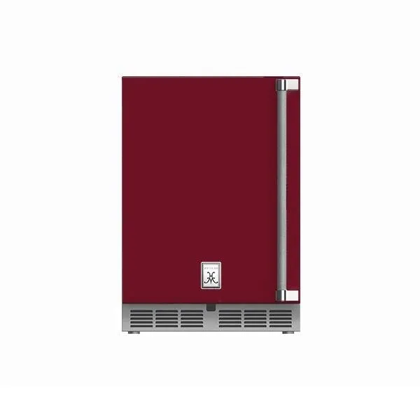 Hestan 24" 2-Zone Refrigerator with Wine Storage, Left Hinged