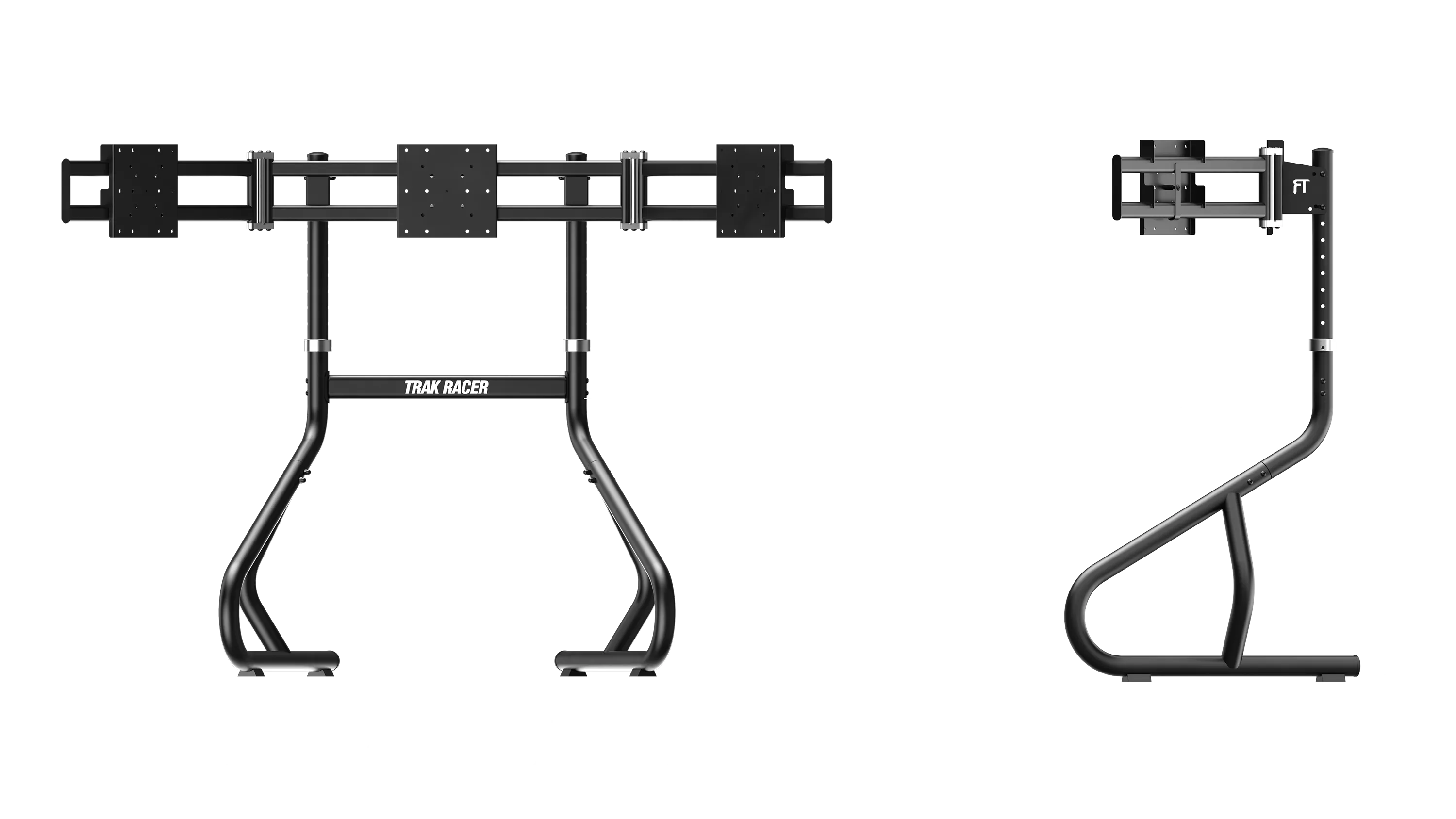 Large Freestanding Quad Monitor Stand - up to 45" Displays