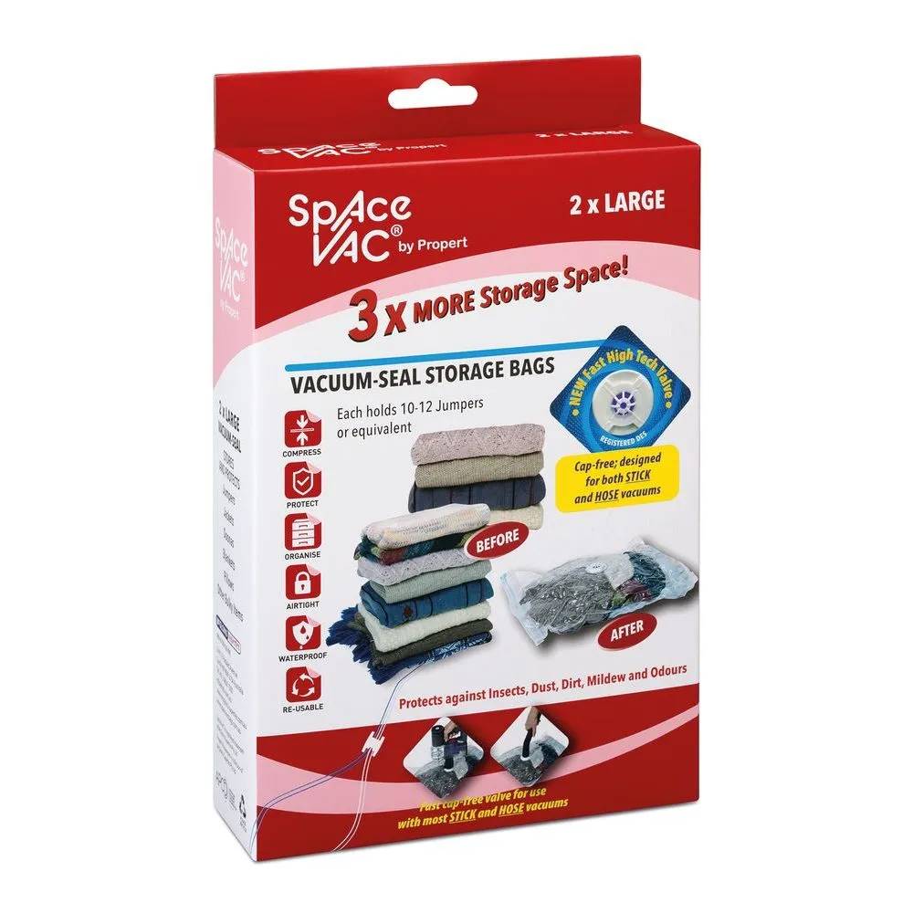 Large Vacuum Seal Storage Bags 2 Pack