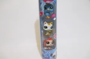 Littlest Pet Shop Gen 7 G7 Tubes Maltese 38 Cat 39 Quail 40 Authentic Lps NIB JUN02NPO45