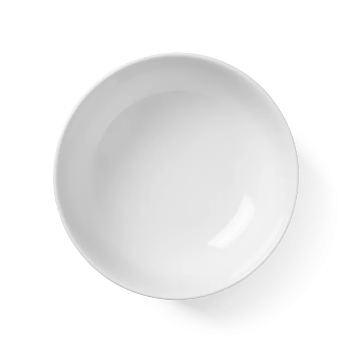 Lyngby Porcelæn Rhombe Bowl White, Ø: 6.1"