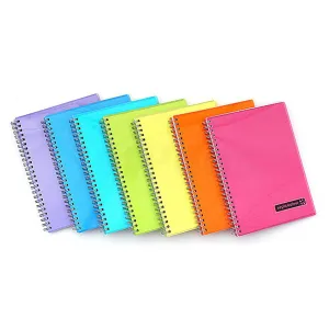 Maruman Sept Color Notebook B6 80 Sheet Pink