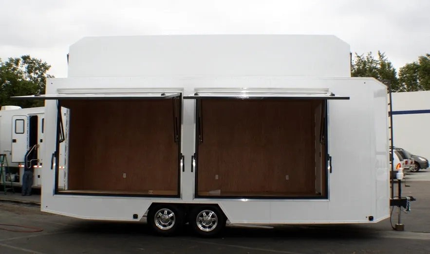 Matix Clothing 23' V-Nose Display Trailer