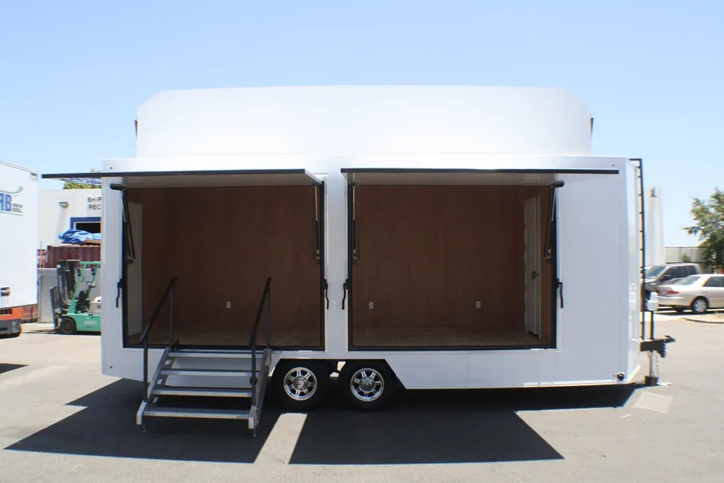 Matix Clothing 23' V-Nose Display Trailer