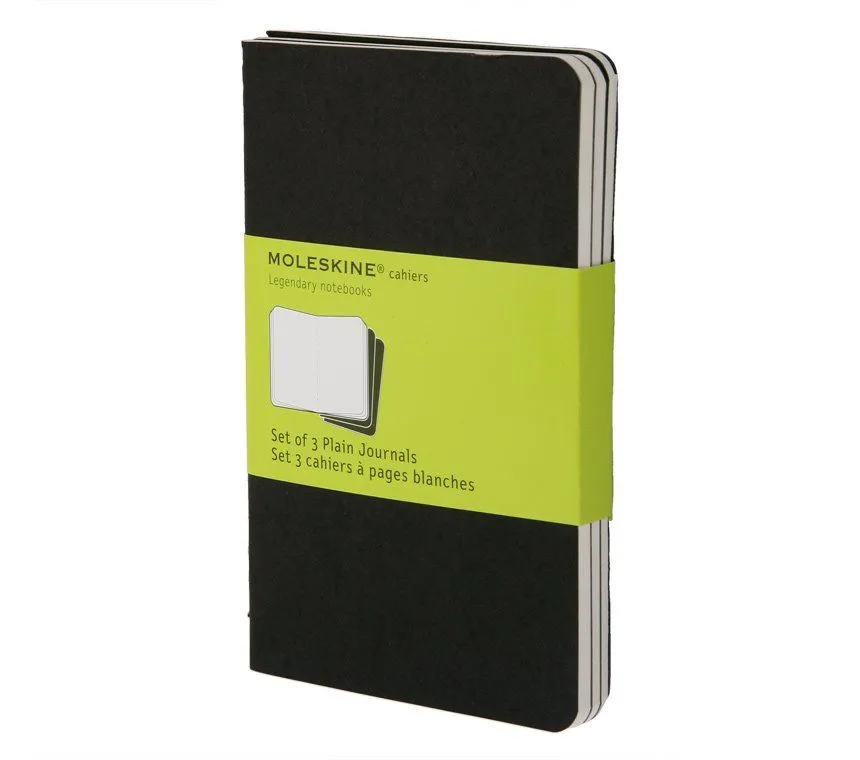 Moleskine Cashier Squared Pocket Notebook Black