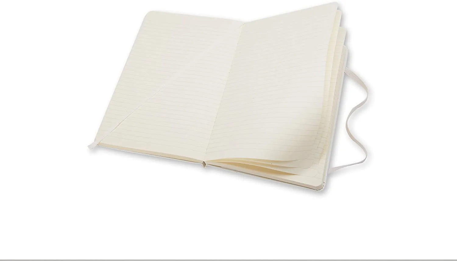 Moleskine Ruled Notebook Pocket Size White Hard Cover