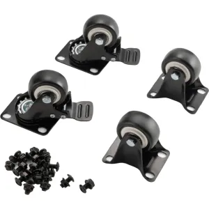 On-Stage RKD1000C Caster Kit for RKD Series Knock Down Racks