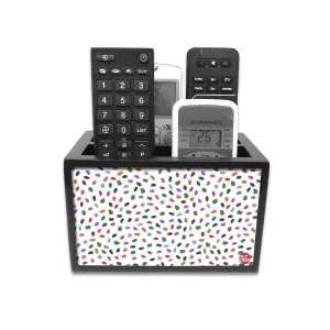 Organizer For TV AC Remotes - Multicolor Drops