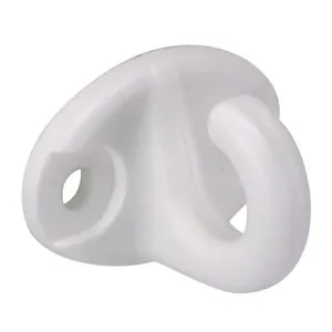 Plastic White Deck Hook