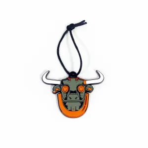 Robobull Enamel Ornament