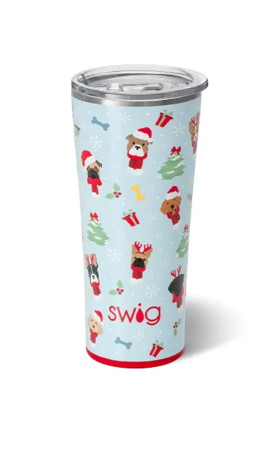 Santa Paws 22oz Tumbler