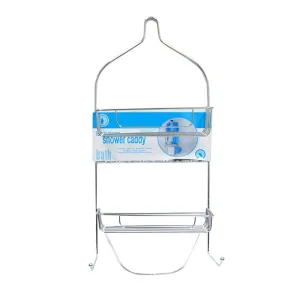 Shower Caddy: 3 Tier, 51 cm x 27 cm Chrome, Durable, Caddy - 20013741