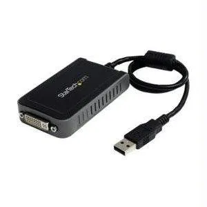 STARTECH USB TO DVI EXTERNAL VIDEO CARD MULTI MONITOR ADAPTER   1920X1200